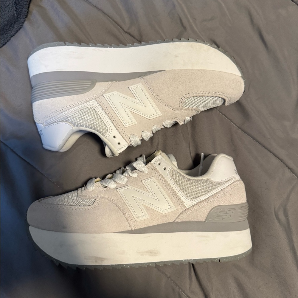 New Balance 574+ Platform Sneakers